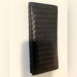 COPY - authentic Bottega Veneta men slim long wallet